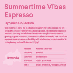 Summertime Vibes Espresso