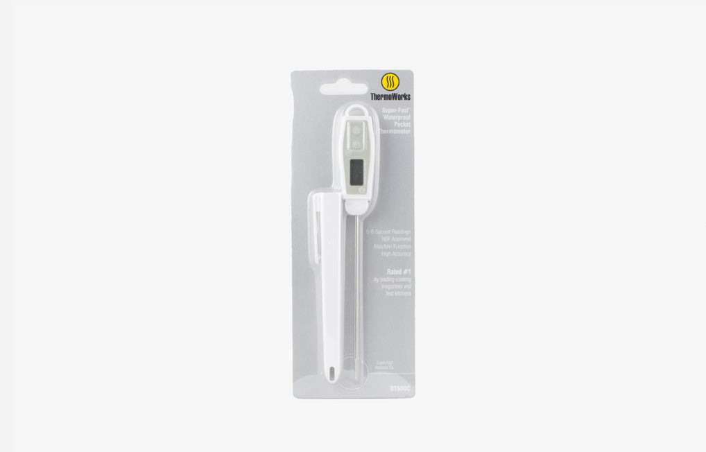 ThermoWorks Super-Fast Pocket Thermometer w/ Cal Adjust RT301WA